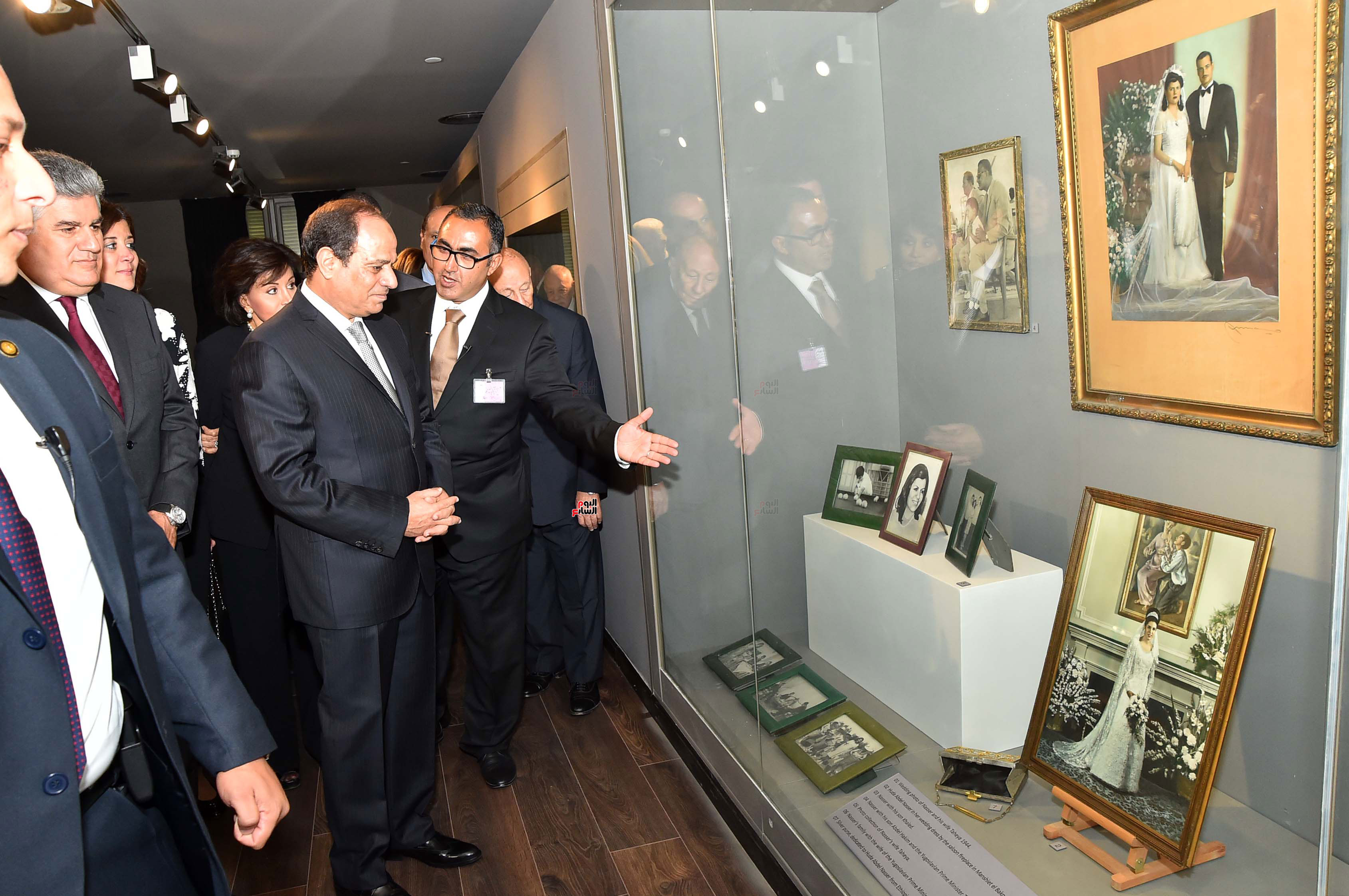 نتيجة بحث الصور عن السيسي يفتتح متحف جمال عبد الناصر
