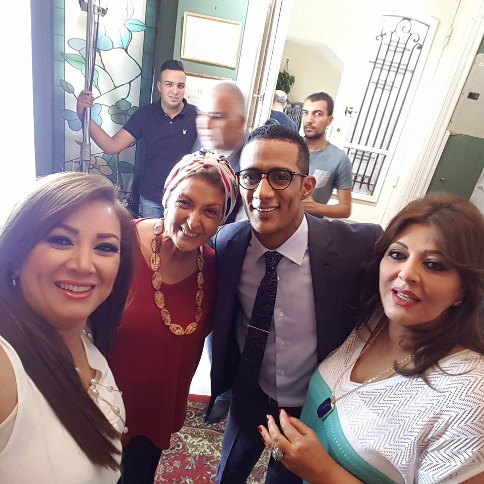 محمد رمضان وهالة صدقى وانتصار وليلى عز العزب محمد رمضان وهالة صدقى وانتصار وليلى عز العزب