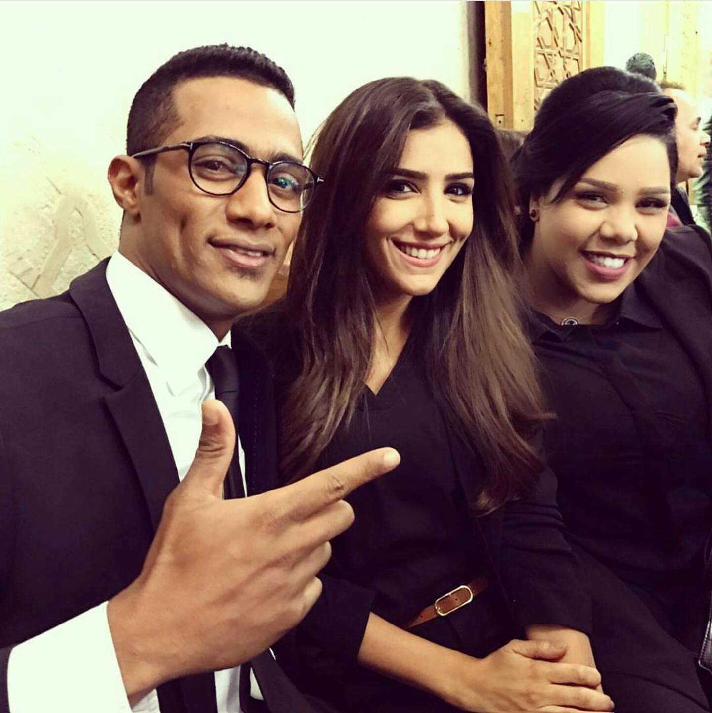 محمد رمضان ومى عمر وشيماء سيف محمد رمضان ومى عمر وشيماء سيف