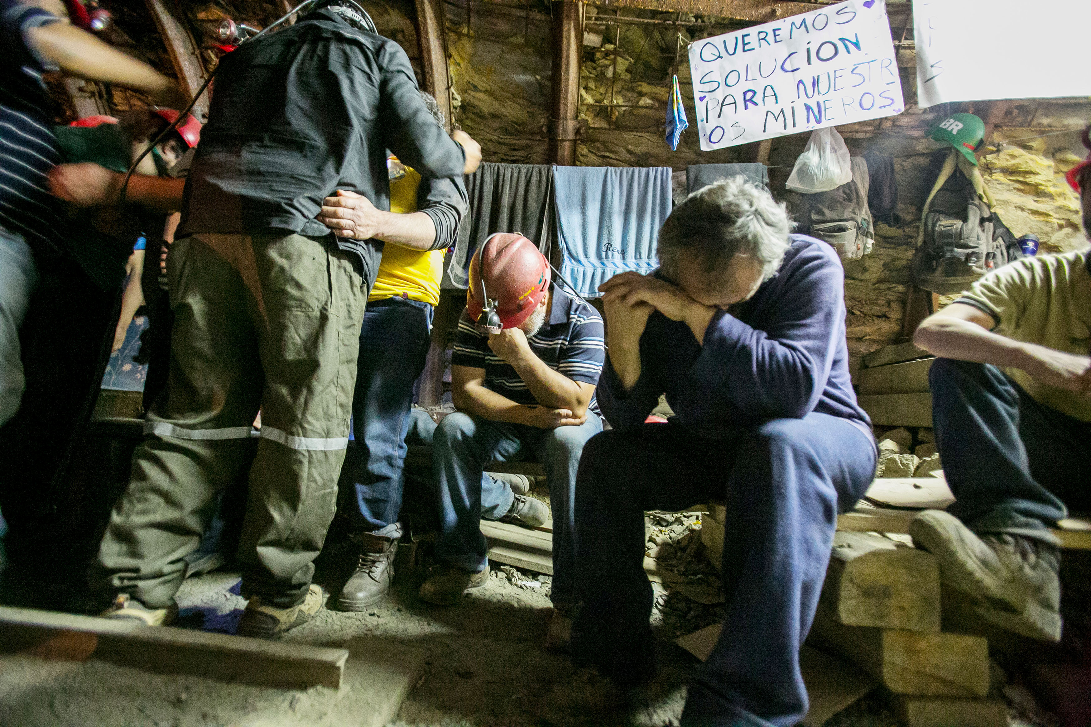 عمال المناجم فى تشيلى يطالبون الحكومة بتمويل إعادة افتتاح منجم سانتا آن للفحم