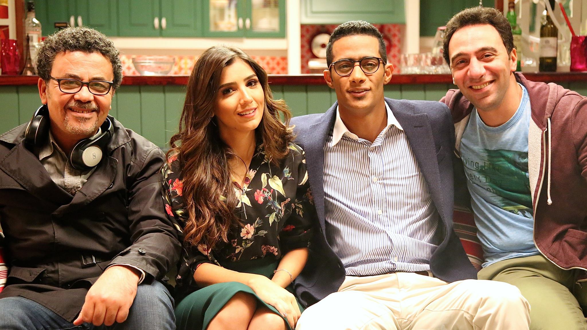 محمد سلام ومحمد رمنصان ومى عمر والمخرج عمرو عرفة محمد سلام ومحمد رمنصان ومى عمر والمخرج عمرو عرفة