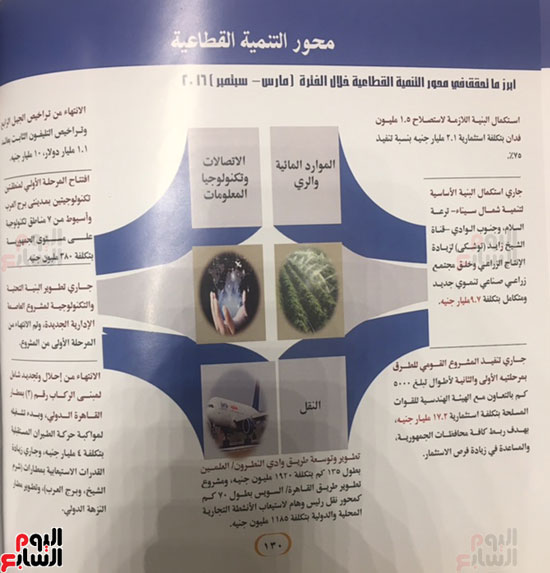 تقرير حكومة شريف إسماعيل النصف سنوى المرسل إلى البرلمان  (30)