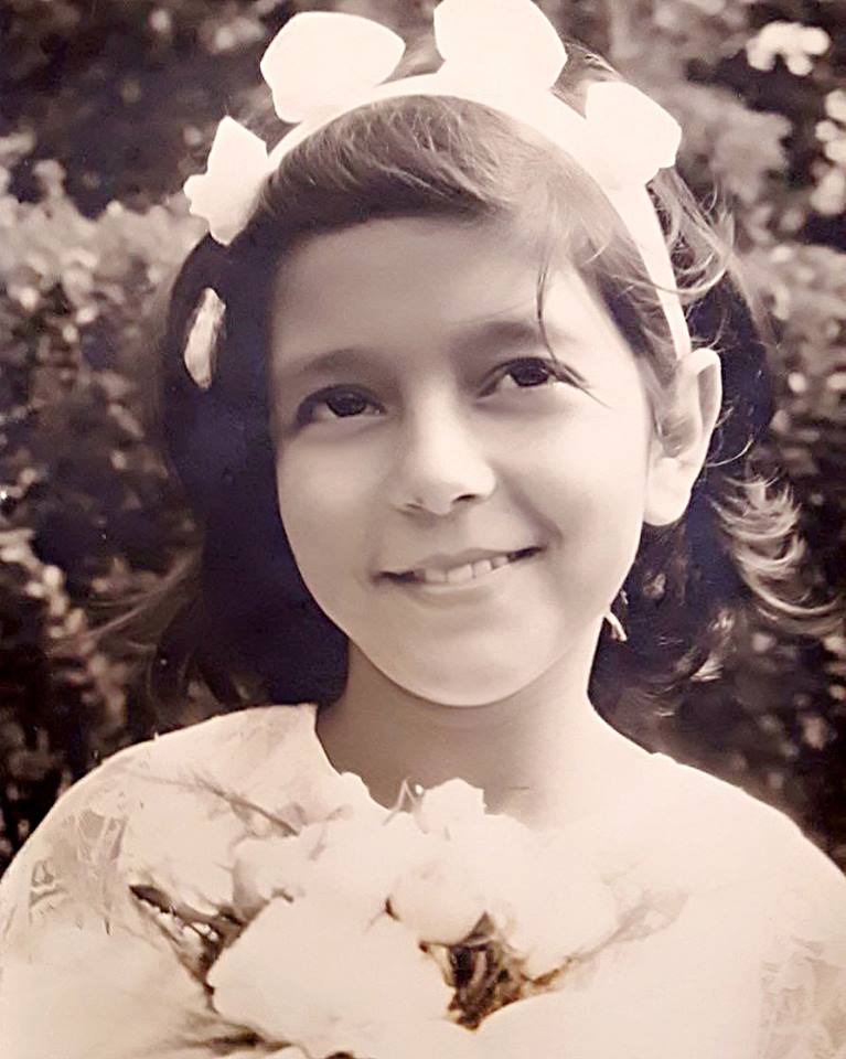 سميرة في طفولتها