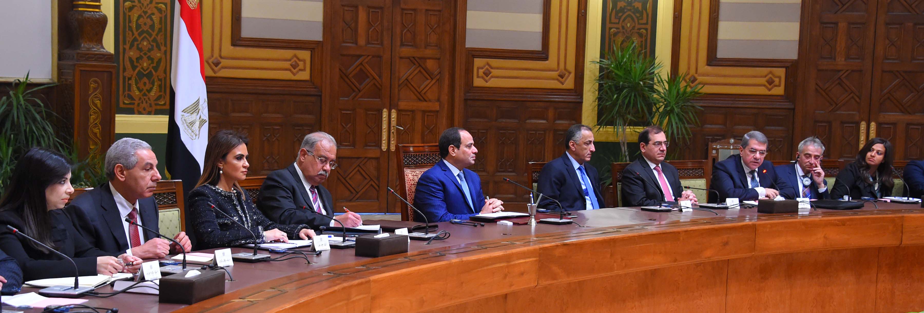 الرئيس السيسى يستعرض جهود إصلاح الاقتصاد المصرى أمام كبار صناديق الاستثمار