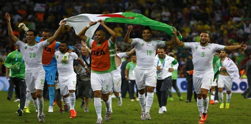 لاعبى الجزائر