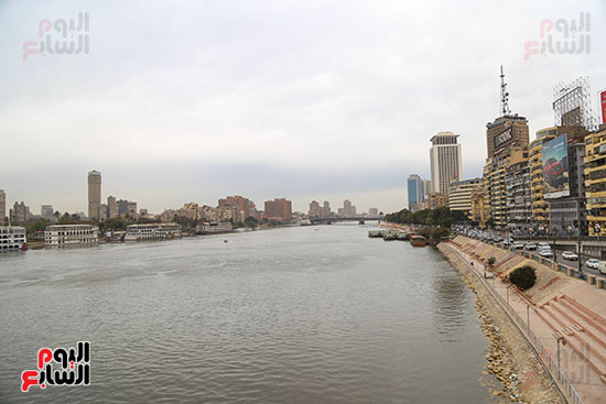 غيوم كثيفة بجميع أنحاء محافظة القاهرة