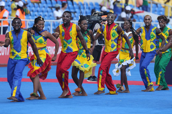الجابون تحتفل بافتتاح كأس أمم أفريقيا