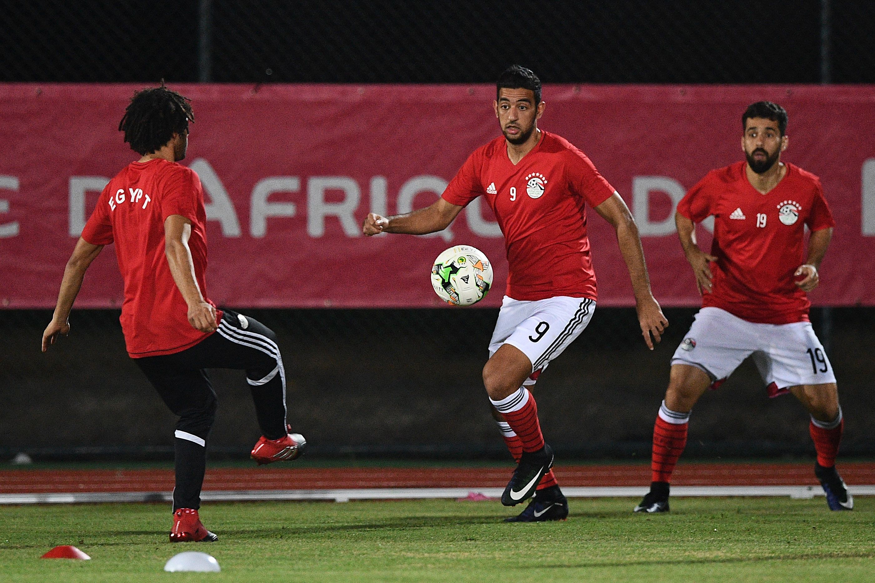 اول مران المنتخب في الجابون 1