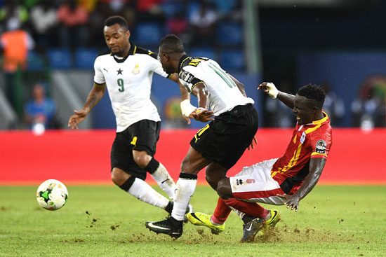 مباراة غانا واوغندا امم افريقيا 2017