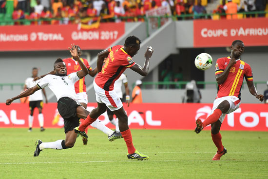 مباراة غانا واوغندا امم افريقيا 2017
