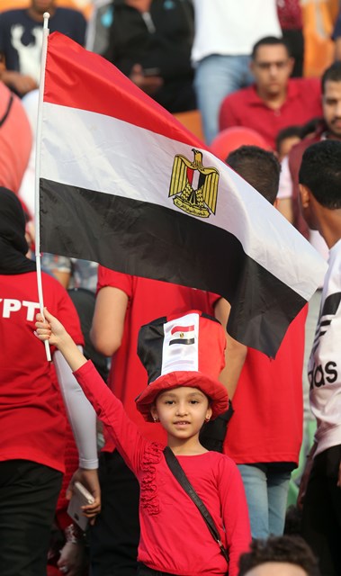 صورة 5 علم مصر يزين المدرجات