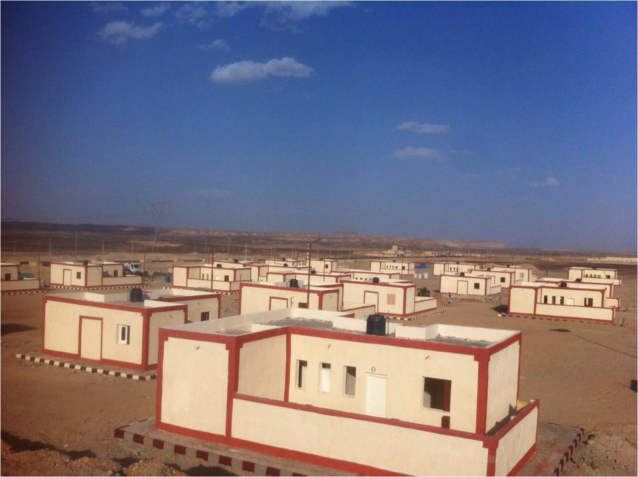 قرية بدوية فى وسط سيناء