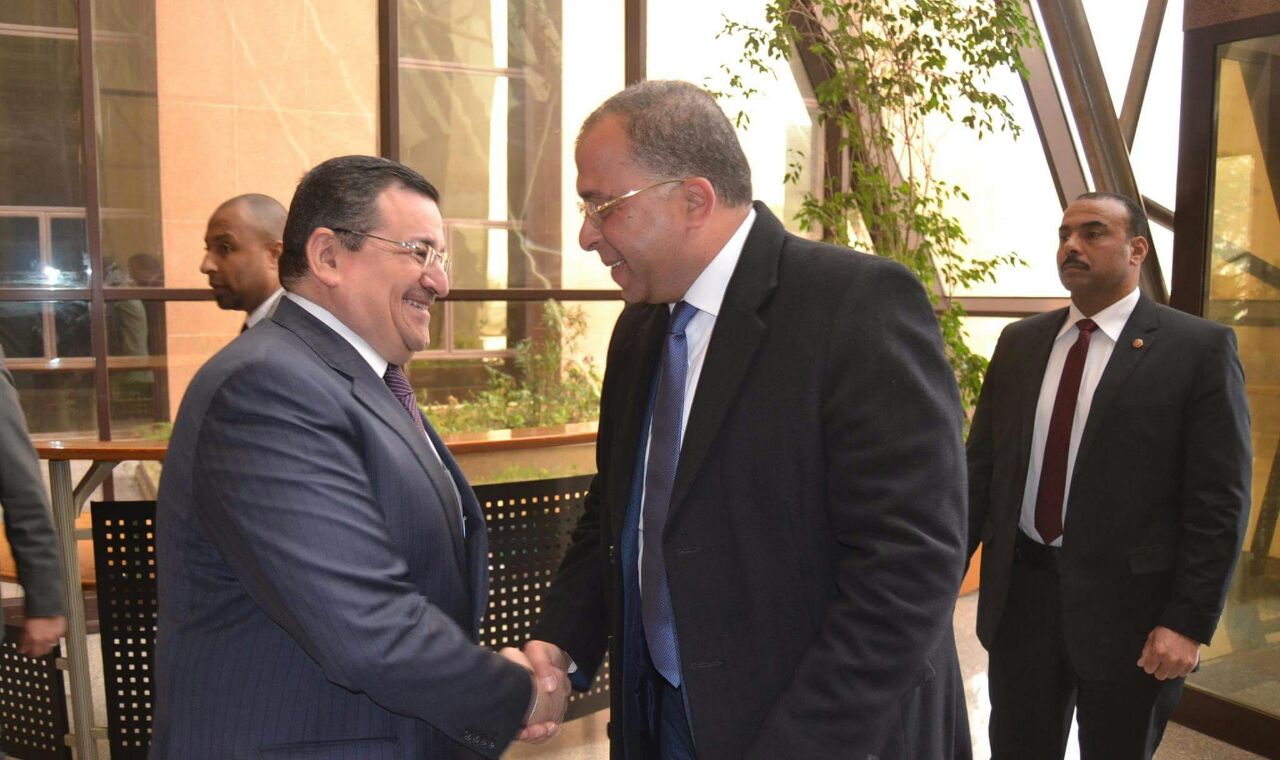 اسامة هيكل وأشرف العربي وزير التخطيط