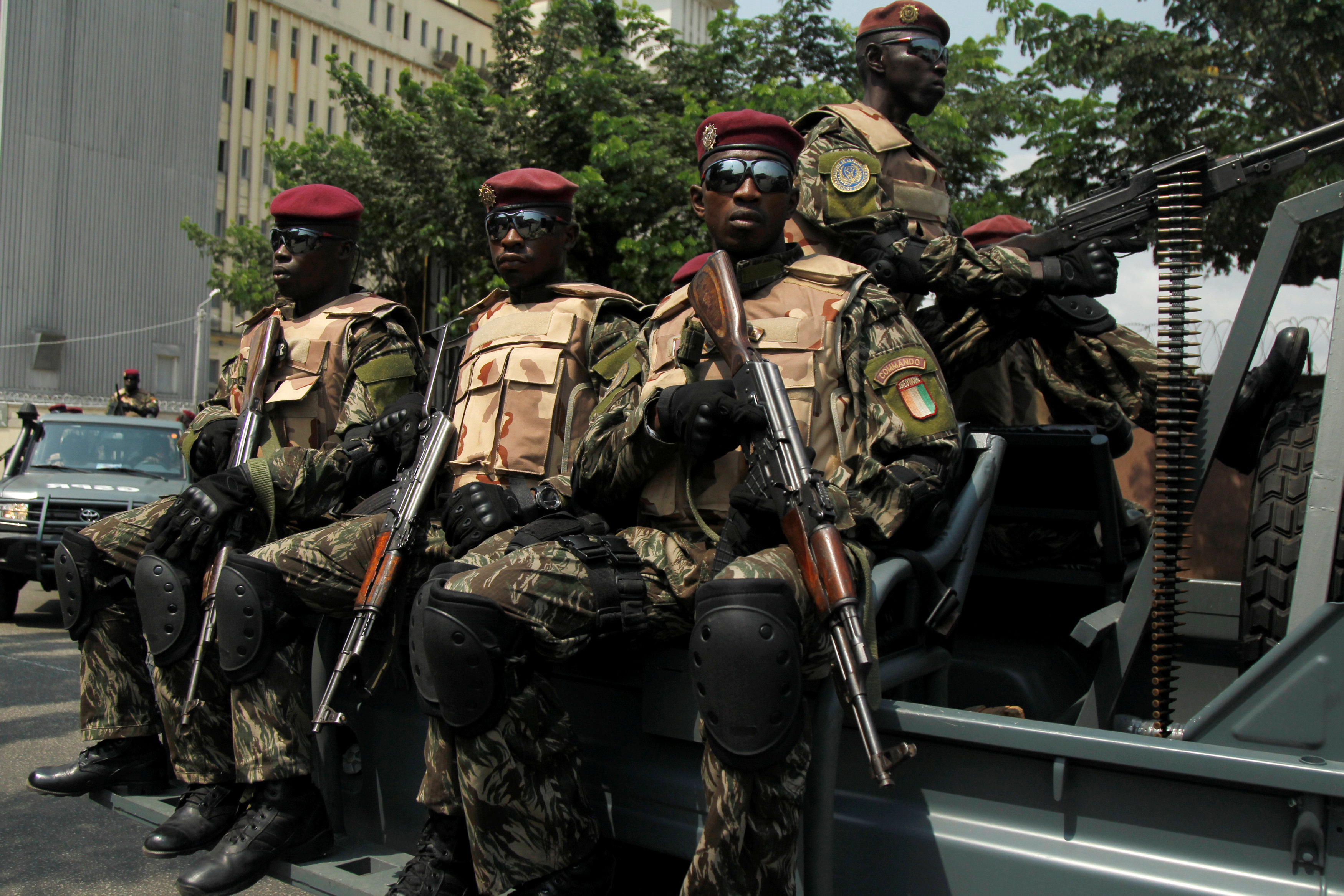 قوات الحرس الرئاسى فى ساحل العاج