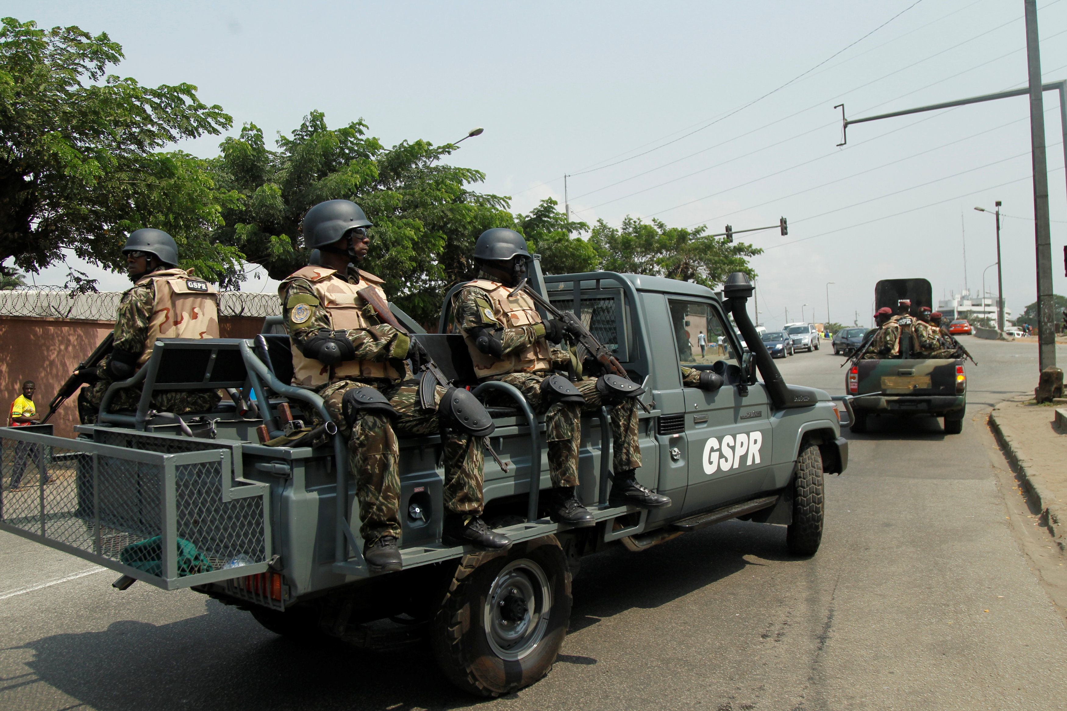 قوات الحرس الرئاسى تتجه إلى ميناء أبيدجان فى ساحل العاج عقب إطلاق الأمن النار