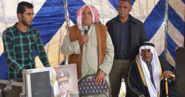 ابناء سيناء يعلنون التضامن مع الجيش والشرطة