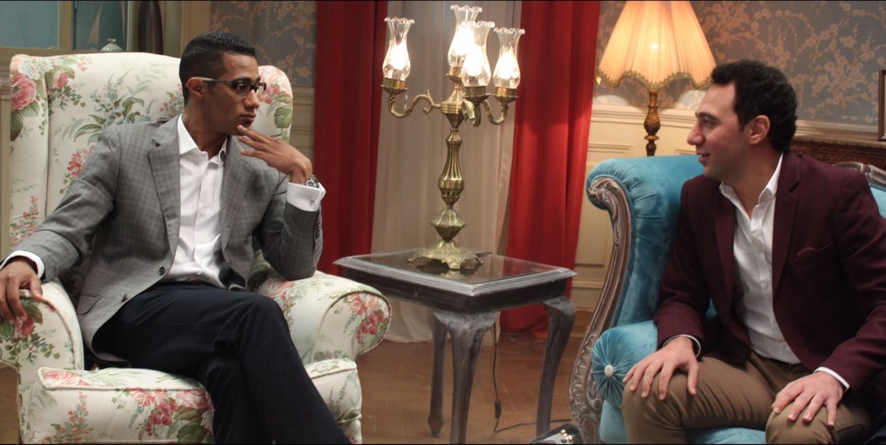 محمد رمضان ومحمد سلام فى مشهد من الفيلم