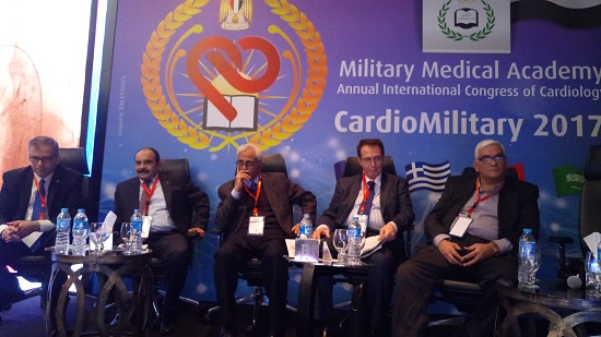 خلال افتتاح مؤتمر الأكاديمية الطبية العسكرية