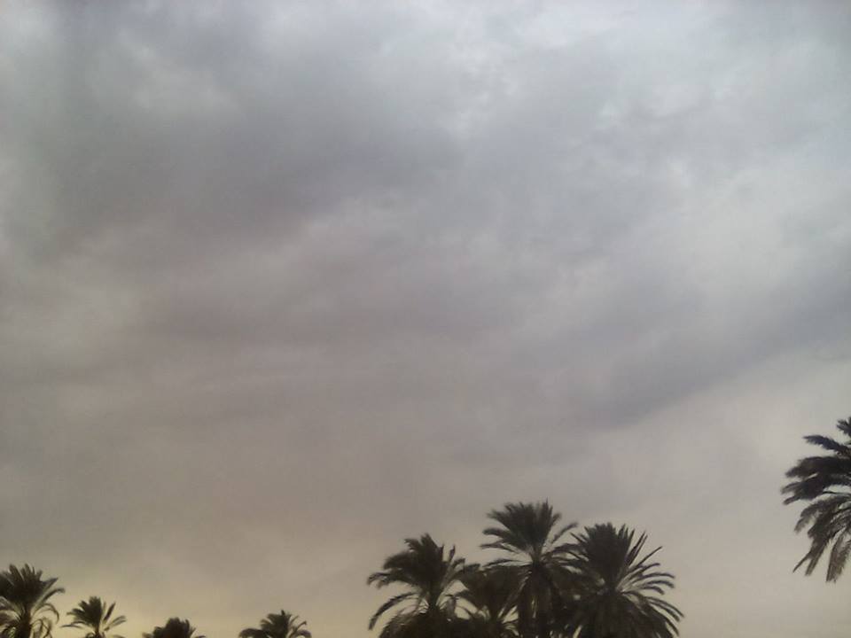 الامطار الخفيفة تهطل في سماء المحافظة