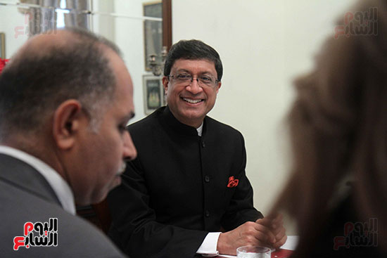 السفير الهندى بالقاهرة، سانجاى باتاشاريا (7)
