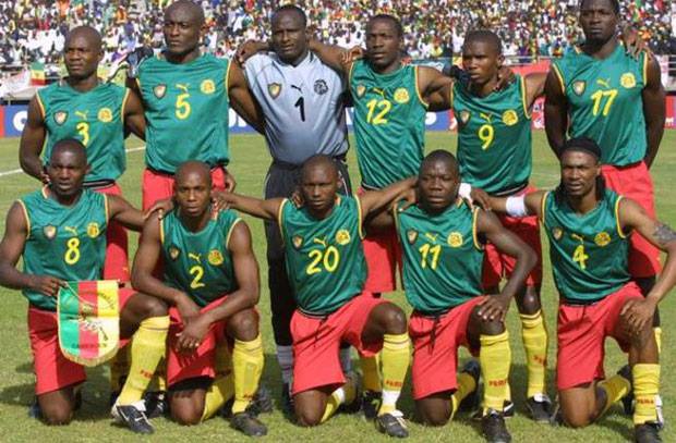 منتخب الكاميرون فى أمم أفريقيا 2002