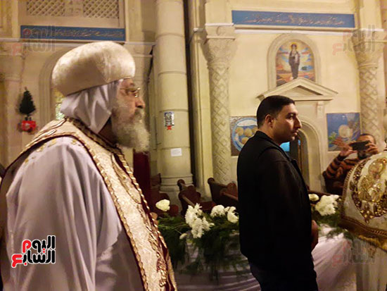 البابا تواضروس يترأس صلاة عيد الغطاس بالإسكندرية (3)