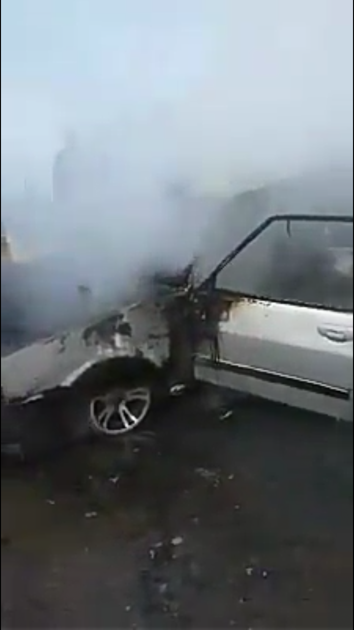 حريق سياره بالاسكندرية (5)