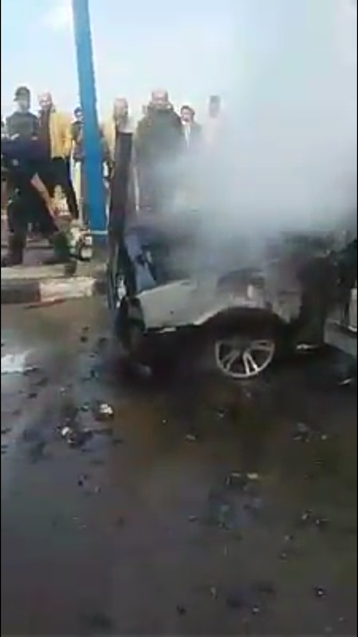 حريق سياره بالاسكندرية (4)