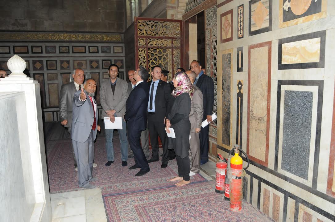 رئيس قطاع الآثار الإسلامية ومناقشة مع وزير الآثار