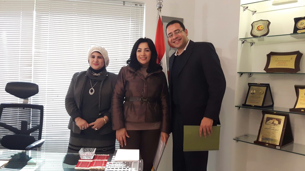 بروتكول تعاون بين اتحاد الاعلاميات العرب ومؤسسة مصر للصحة والتنمية المستدامة  (1)
