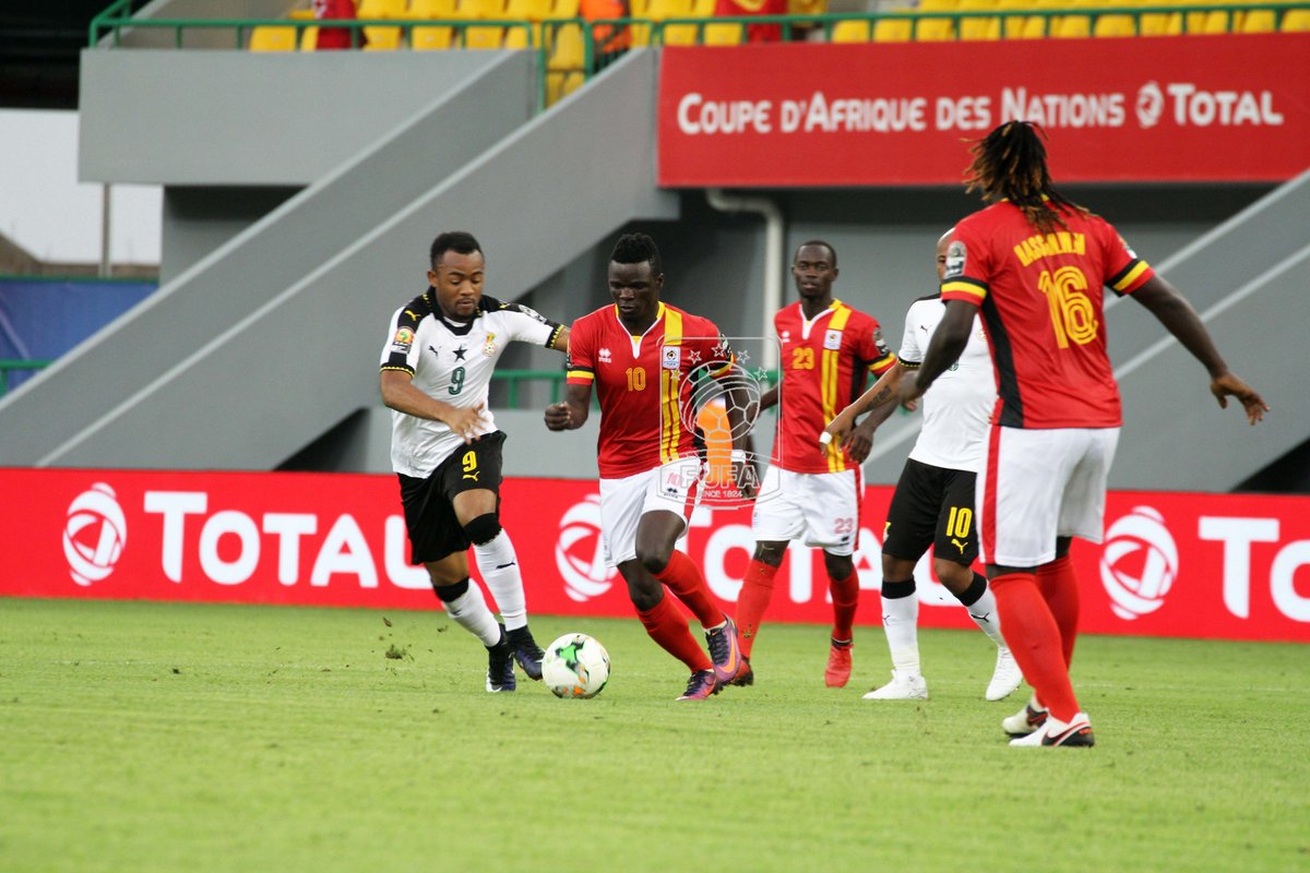 مباراة اوغندا وغانا