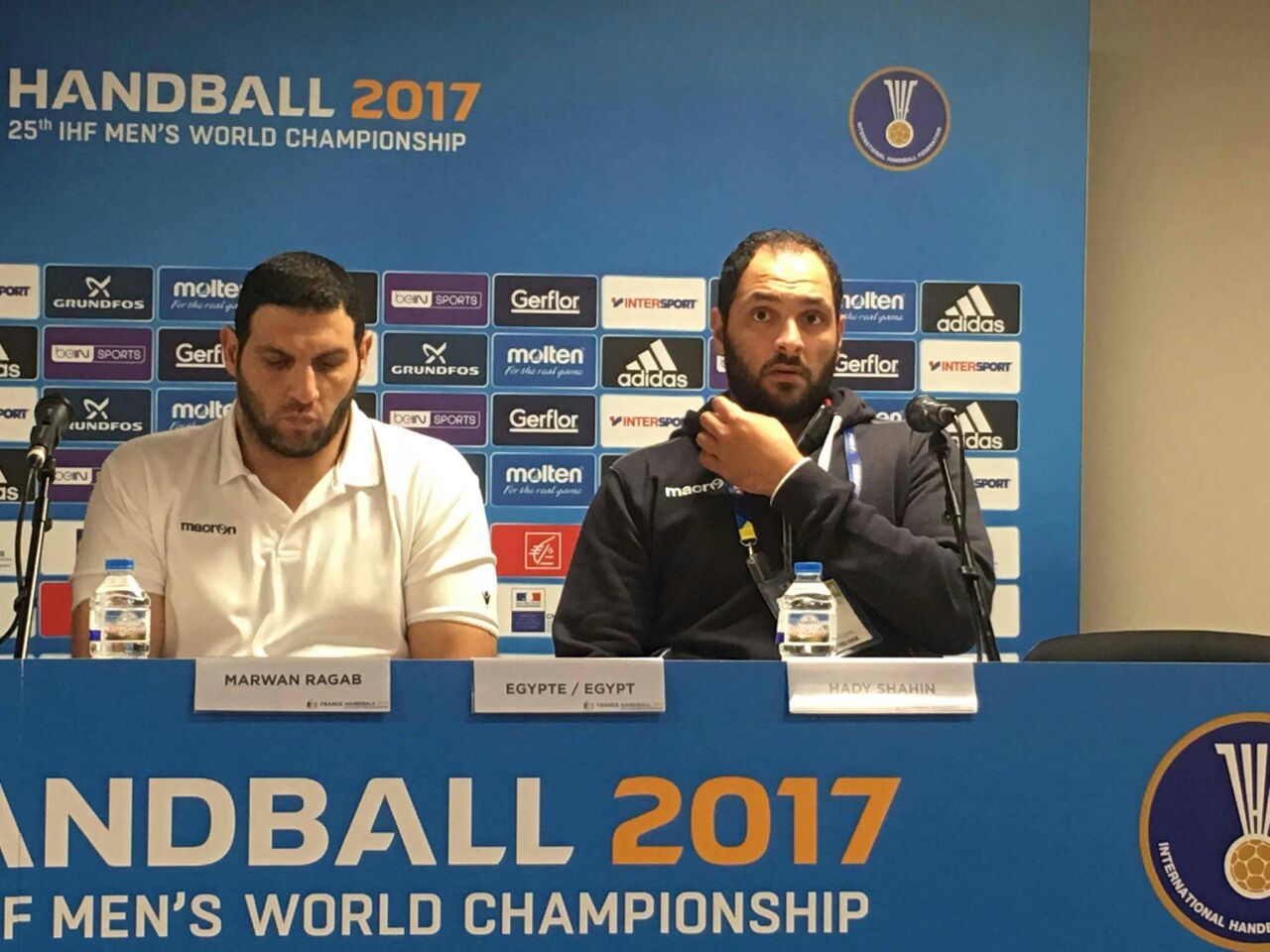 المؤتمر الصحفى لمباراة مصر والسويد كرة اليد (1)