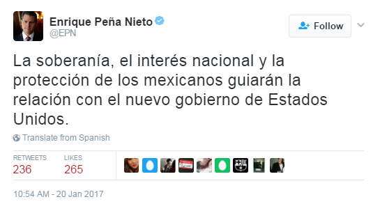 الرئيس المكسيكى
