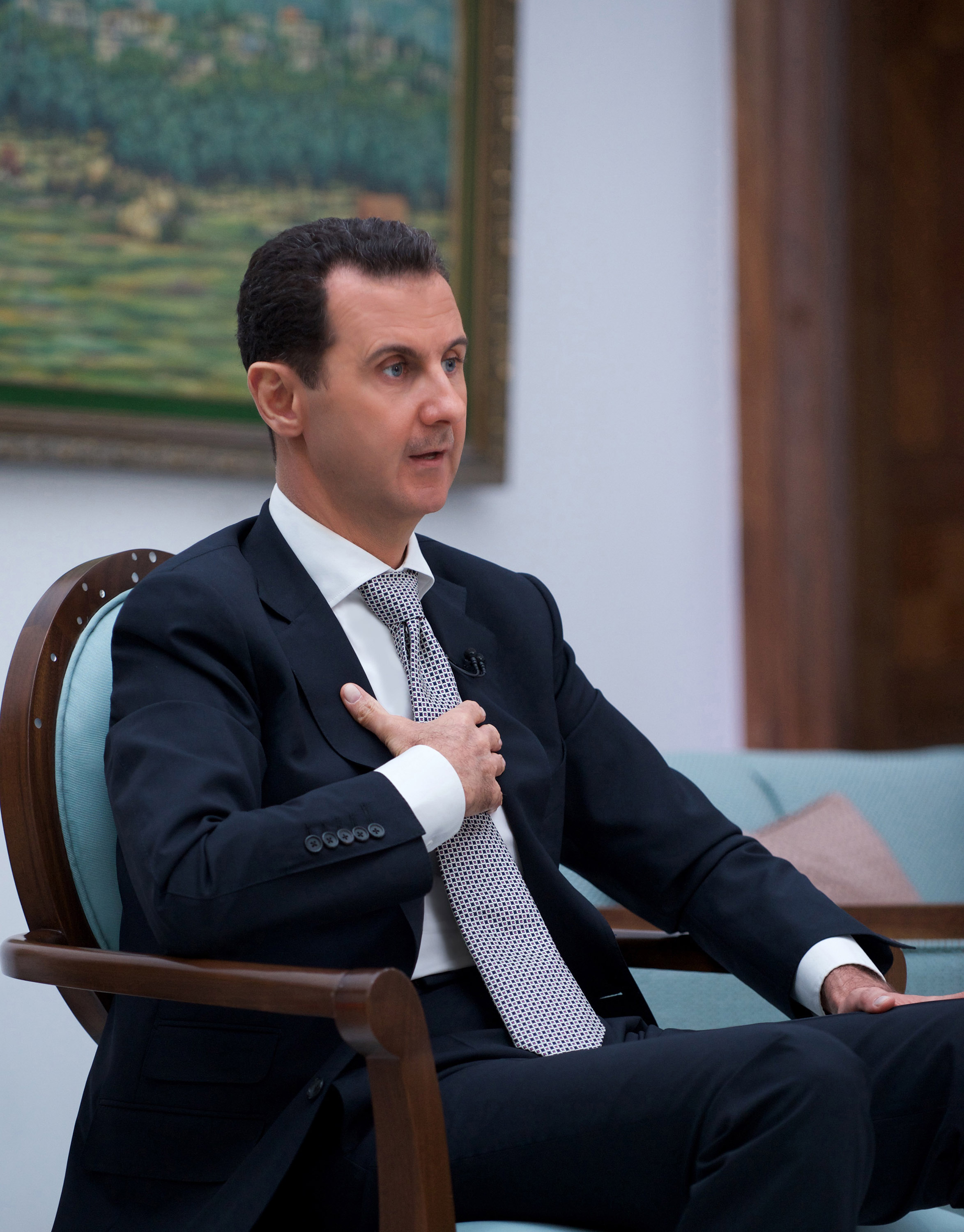 الرئيس بشار الأسد فى أول حوار لوسيلة إعلام يابانية منذ اندلاع الحرب السورية