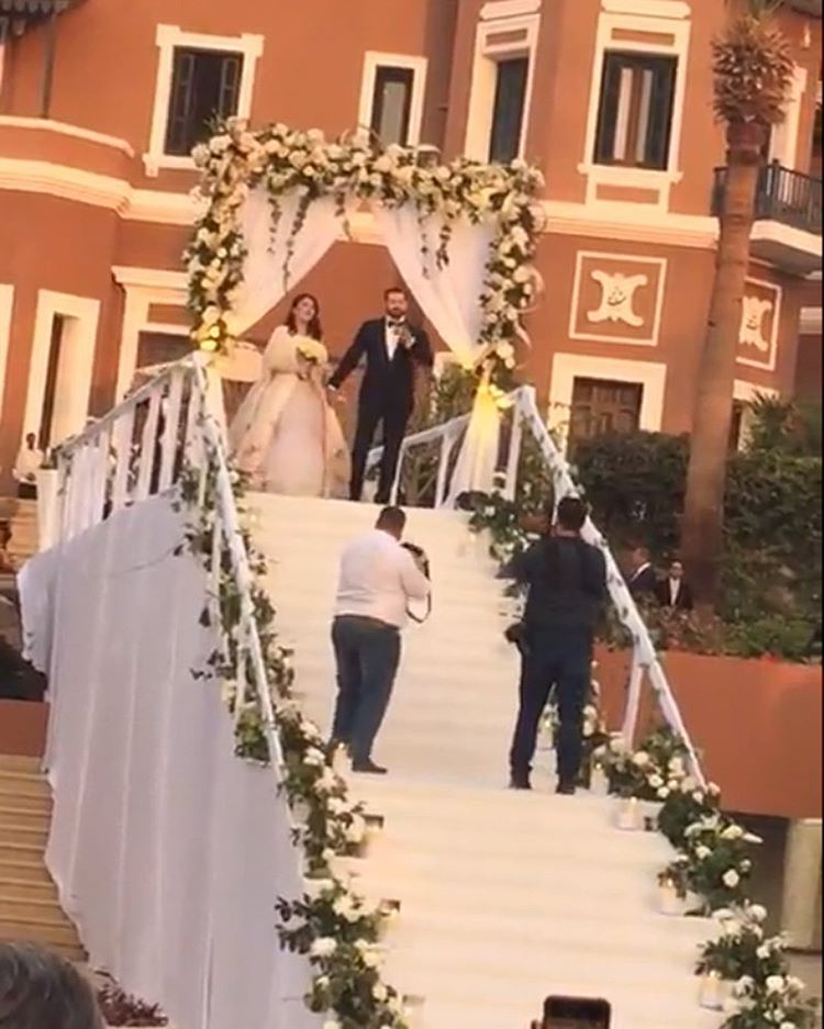 حفل زفاف عمرو يوسف وكنده علوش