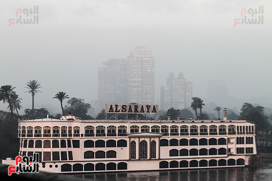 شبورة مائية على القاهرة