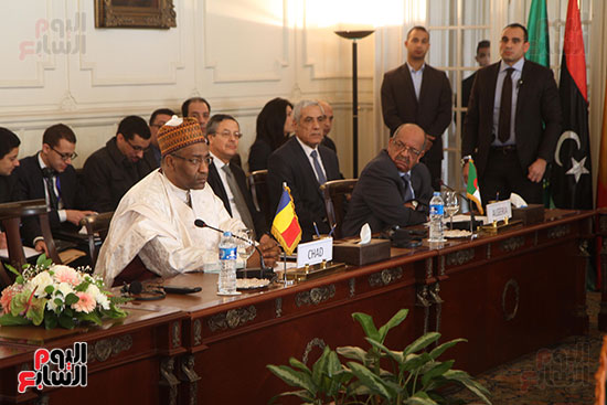 اجتماع وزراء خارجيه دول جوار ليبيا (6)
