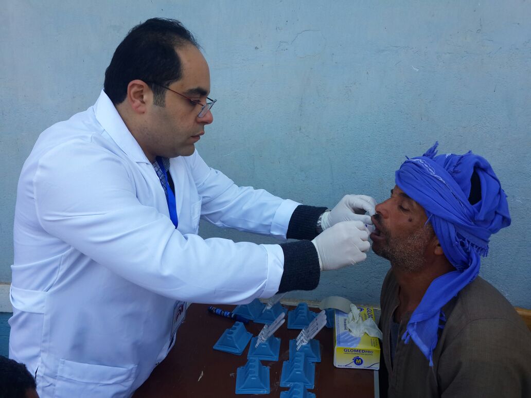 وزير الصحة يطلق المسح الميدانى لاكتشاف فيروس سى من المنيا (5)