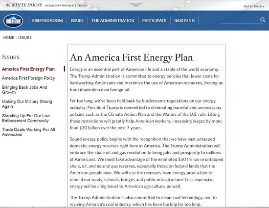 خطة الطاقة الخاصة بأوباما
