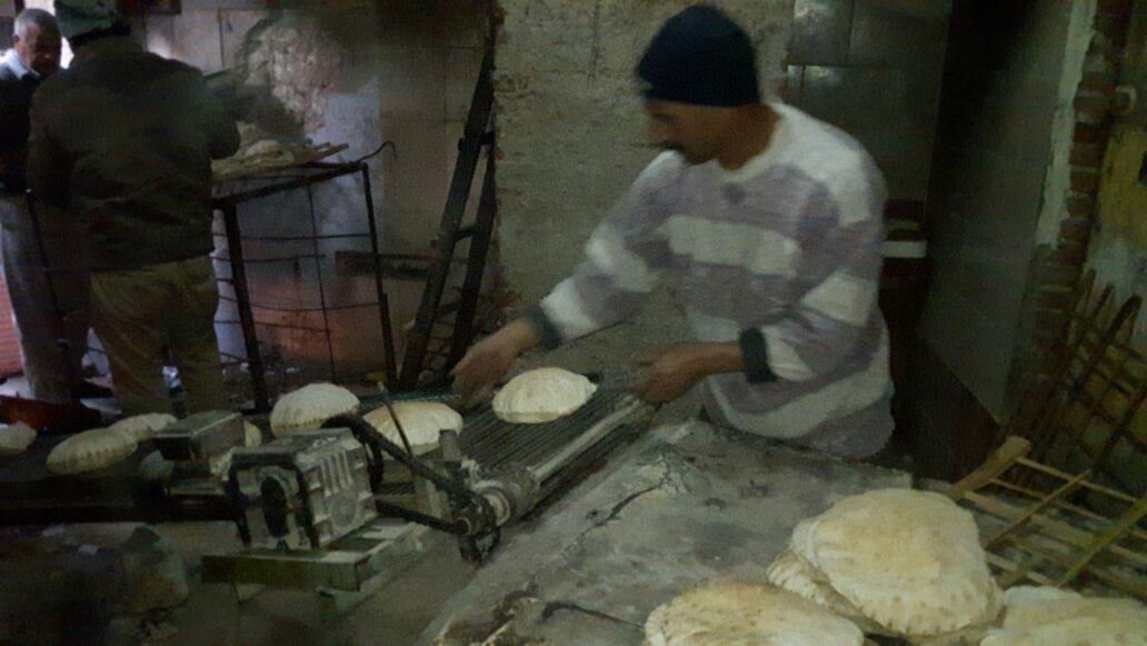 مخبز بقرية إفلاقة بدمنهور