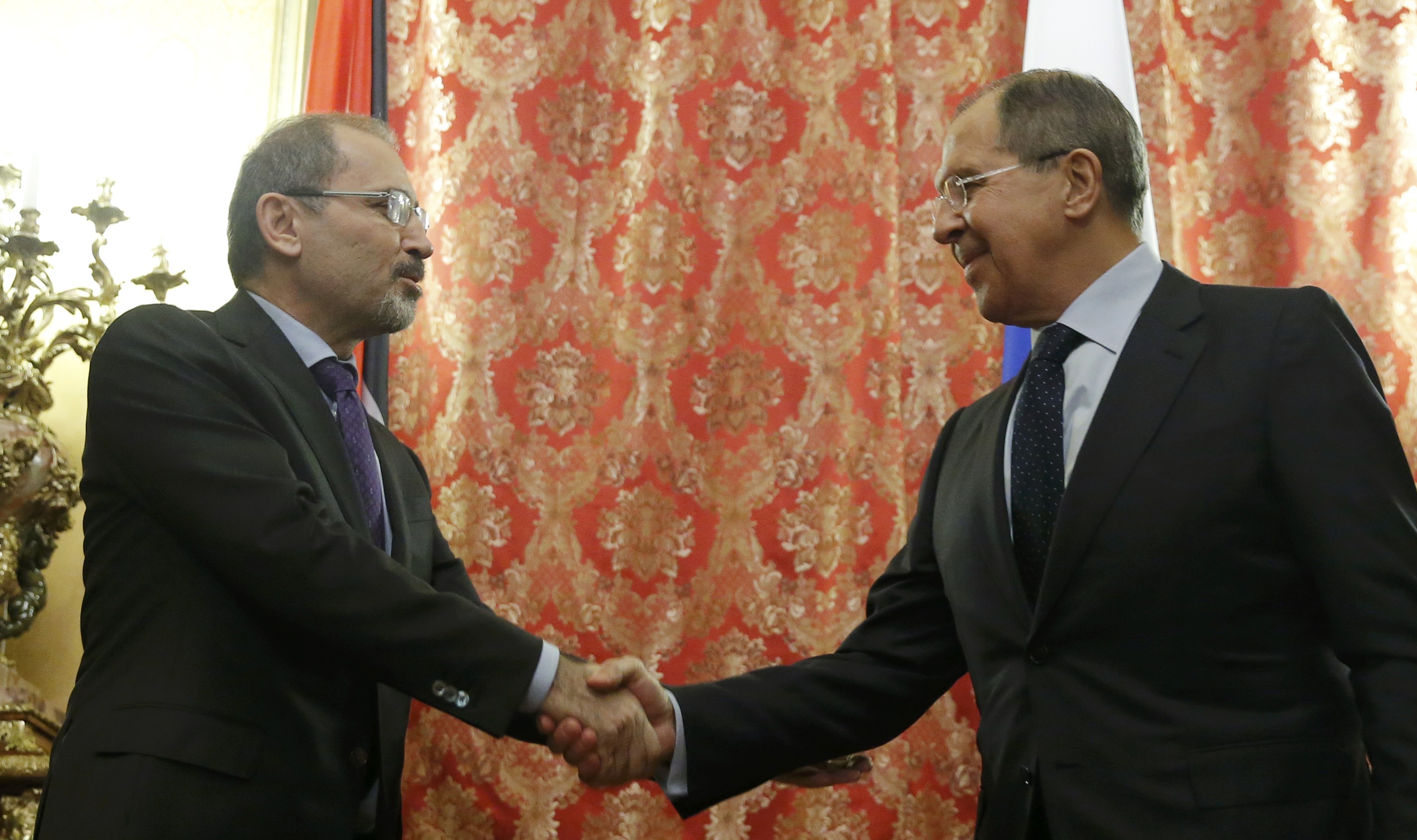 وزير الخارجية الروسى يلتقى نظيره الأردنى فى موسكو
