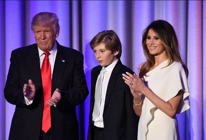ترامب وعائلته