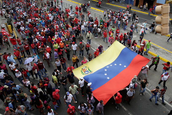 المظاهرات فى شوارع فنزويلا