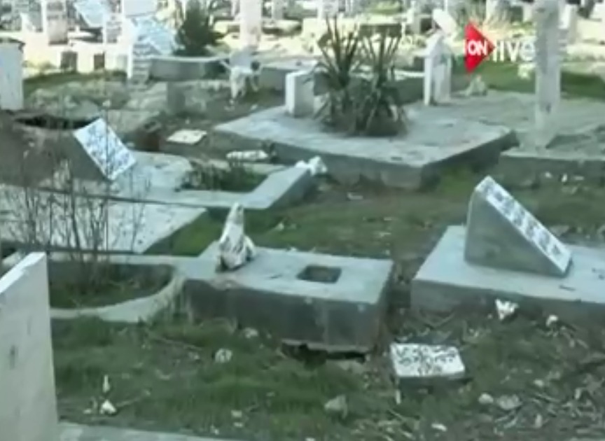 مقابر ضحايا سوريا على ON live