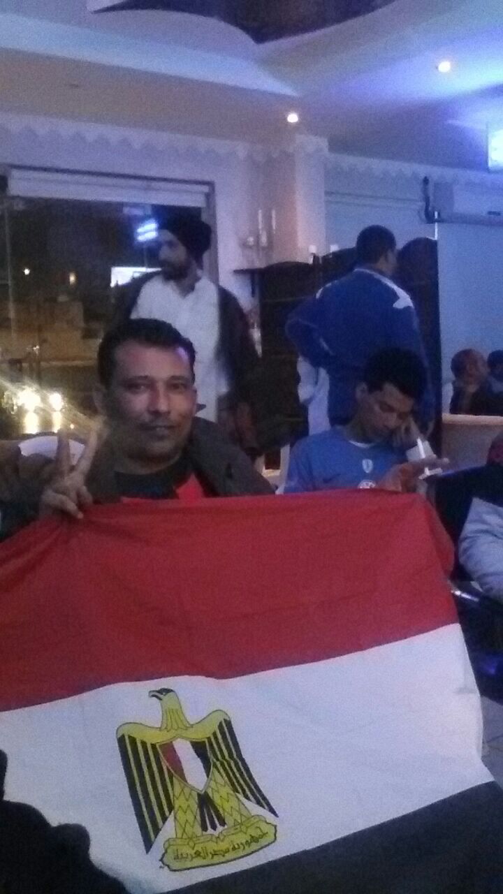 مشجعى مصر من الرياض