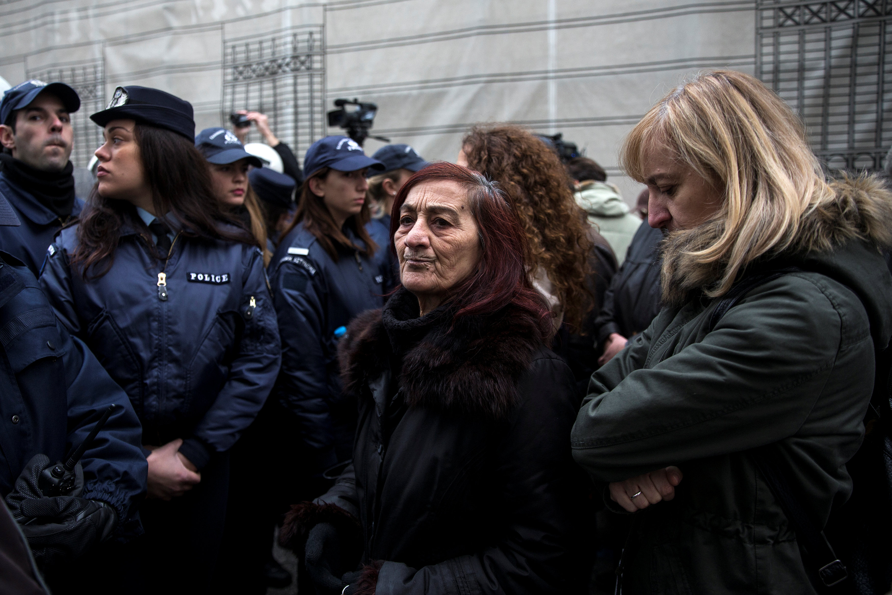 مظاهرات للعاملين فى مجال الصحة باليونان ضد خطط الحكومة للتقشف