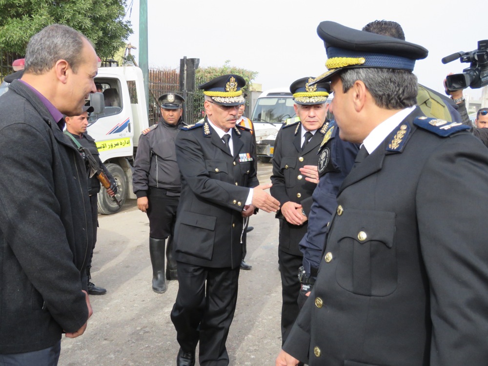 مدير أمن الإسكندرية يضع إكليل الزهور على النصب التذكارى لشهداء الشرطة (2)