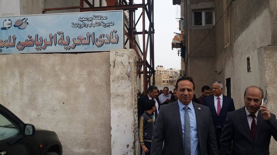 الشباب والرياضة بالبرلمان يتفقد نادي الحرية للمعاقين الشباب والرياضة بالبرلمان يتفقد نادي الحرية للمعاقين