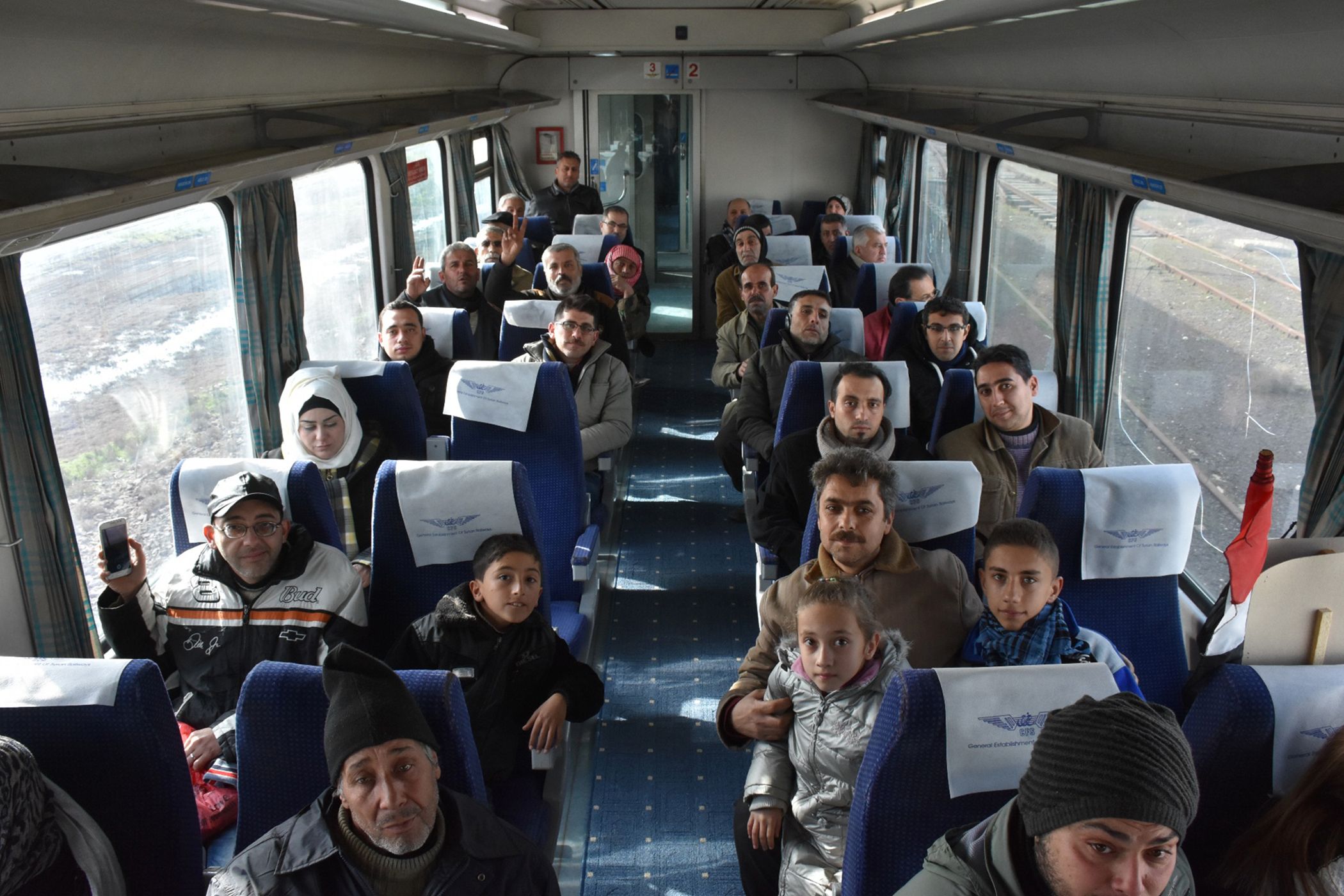 عودة الحياة لقطارت حلب