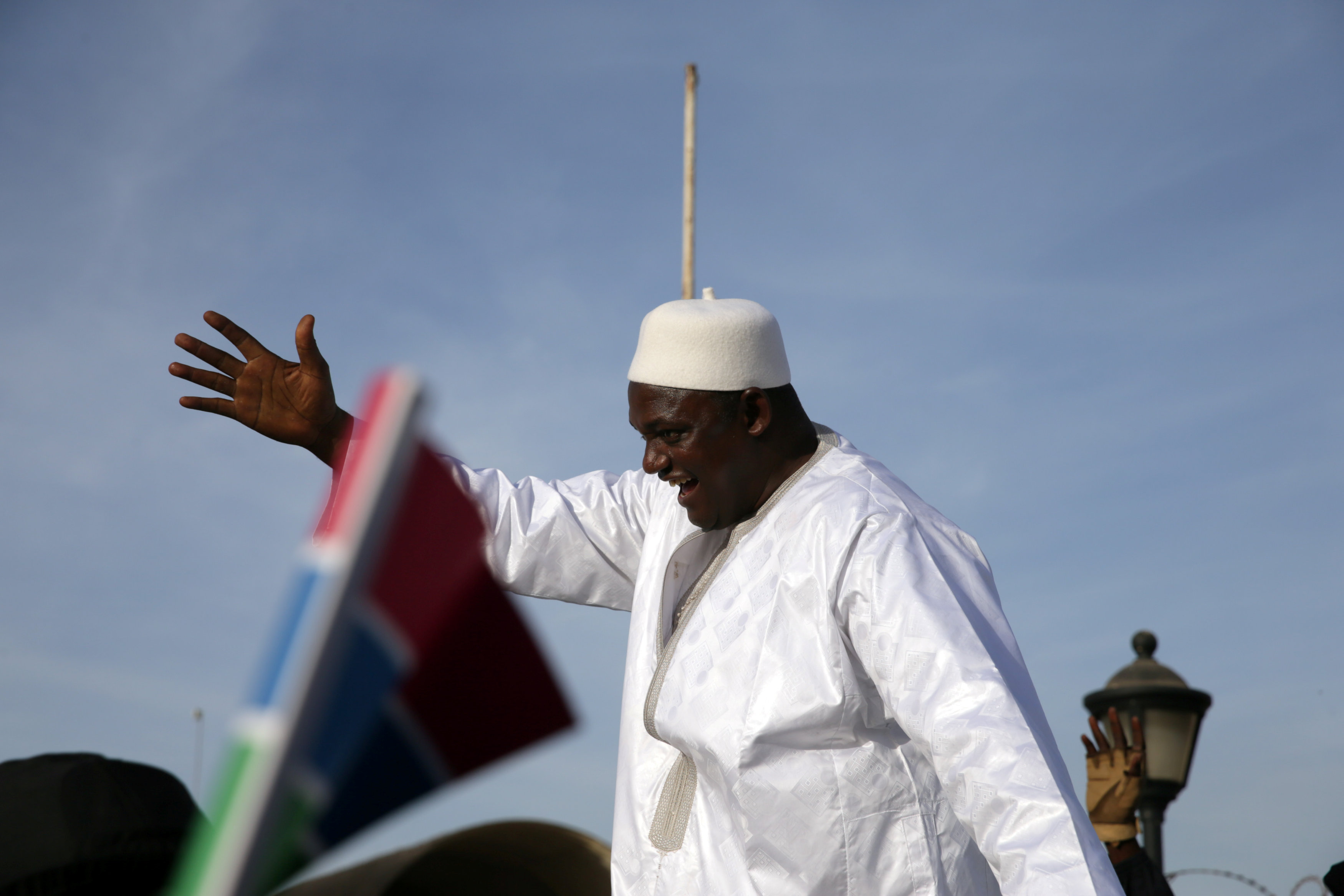 رئيس جامبيا يحيى انصاره